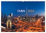 DUBAI - 2024 (Wandkalender 2024 DIN A2 quer), CALVENDO Monatskalender