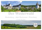 Der Westerwald (Wandkalender 2024 DIN A4 quer), CALVENDO Monatskalender