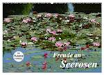 Freude an Seerosen (Wandkalender 2024 DIN A2 quer), CALVENDO Monatskalender