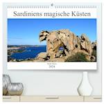 Sardiniens magische Küsten (hochwertiger Premium Wandkalender 2024 DIN A2 quer), Kunstdruck in Hochglanz