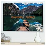Dolomiten - Südtirol (hochwertiger Premium Wandkalender 2024 DIN A2 quer), Kunstdruck in Hochglanz