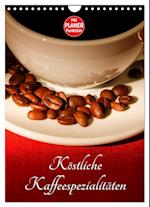 Köstliche Kaffeespezialitäten (Wandkalender 2024 DIN A4 hoch), CALVENDO Monatskalender