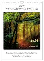 Der Neuenburger Urwald (Wandkalender 2024 DIN A4 hoch), CALVENDO Monatskalender