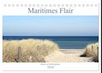 Maritimes Flair - Rund um Kühlungsborn (Tischkalender 2024 DIN A5 quer), CALVENDO Monatskalender