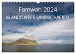 Fernweh 2024 ¿ Islands weite Landschaften (Wandkalender 2024 DIN A3 quer), CALVENDO Monatskalender