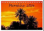 Marokko 2024 (Tischkalender 2024 DIN A5 quer), CALVENDO Monatskalender