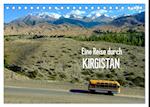 Eine Reise durch Kirgistan (Tischkalender 2024 DIN A5 quer), CALVENDO Monatskalender