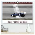 Autos - schnell und schön (hochwertiger Premium Wandkalender 2024 DIN A2 quer), Kunstdruck in Hochglanz