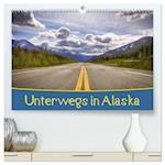 Unterwegs in Alaska (hochwertiger Premium Wandkalender 2024 DIN A2 quer), Kunstdruck in Hochglanz