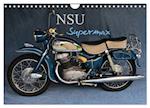NSU Supermax (Wandkalender 2024 DIN A4 quer), CALVENDO Monatskalender