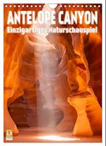 Antelope Canyon ¿ Einzigartiges Naturschauspiel (Wandkalender 2024 DIN A4 hoch), CALVENDO Monatskalender