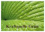 Kraftquelle Grün (Wandkalender 2024 DIN A2 quer), CALVENDO Monatskalender