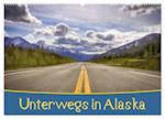 Unterwegs in Alaska (Wandkalender 2024 DIN A2 quer), CALVENDO Monatskalender