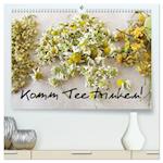 Komm Tee trinken! (hochwertiger Premium Wandkalender 2024 DIN A2 quer), Kunstdruck in Hochglanz