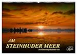 Am Steinhuder Meer / Geburtstagskalender (Wandkalender 2024 DIN A2 quer), CALVENDO Monatskalender