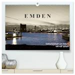 Emden - Seehafenstadt am Dollart (hochwertiger Premium Wandkalender 2024 DIN A2 quer), Kunstdruck in Hochglanz