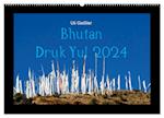 Bhutan Druk Yul 2024 (Wandkalender 2024 DIN A2 quer), CALVENDO Monatskalender
