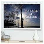 Nordsee & Ostsee (hochwertiger Premium Wandkalender 2024 DIN A2 quer), Kunstdruck in Hochglanz