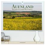 Auenland - Bilder aus der Wetterau (hochwertiger Premium Wandkalender 2024 DIN A2 quer), Kunstdruck in Hochglanz