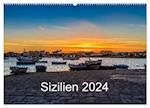 Sizilien 2024 / CH-Version (Wandkalender 2024 DIN A2 quer), CALVENDO Monatskalender