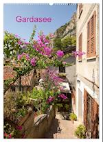 Gardasee / CH-Version (Wandkalender 2024 DIN A2 hoch), CALVENDO Monatskalender