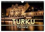 Turku / Finnland (Wandkalender 2024 DIN A4 quer), CALVENDO Monatskalender