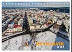 Reykjavìk 64° 08' N (Tischkalender 2024 DIN A5 quer), CALVENDO Monatskalender