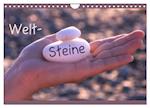 Welt-Steine (Wandkalender 2024 DIN A4 quer), CALVENDO Monatskalender