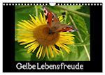 Gelbe Lebensfreude (Wandkalender 2024 DIN A4 quer), CALVENDO Monatskalender