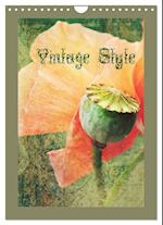 Vintage Style (Wandkalender 2024 DIN A4 hoch), CALVENDO Monatskalender