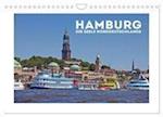 HAMBURG Die Seele Norddeutschlands (Wandkalender 2024 DIN A4 quer), CALVENDO Monatskalender