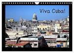 Viva Cuba! (Wandkalender 2024 DIN A4 quer), CALVENDO Monatskalender