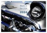 Made in the USA - Klassische Autos aus Amerika (Wandkalender 2024 DIN A4 quer), CALVENDO Monatskalender
