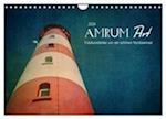 AMRUM Art (Wandkalender 2024 DIN A4 quer), CALVENDO Monatskalender