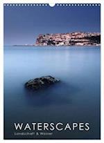 Waterscapes - Landschaft & Wasser (Wandkalender 2024 DIN A3 hoch), CALVENDO Monatskalender