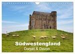 Südwestengland - Dorset & Devon (Wandkalender 2024 DIN A4 quer), CALVENDO Monatskalender