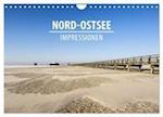 Nord-Ostsee Impressionen (Wandkalender 2024 DIN A4 quer), CALVENDO Monatskalender