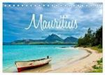 Inselparadies Mauritius (Tischkalender 2024 DIN A5 quer), CALVENDO Monatskalender