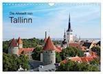 Die Altstadt von Tallinn (Wandkalender 2024 DIN A4 quer), CALVENDO Monatskalender
