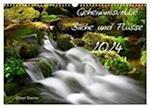 Geheimnisvolle Bäche und Flüsse (Wandkalender 2024 DIN A3 quer), CALVENDO Monatskalender