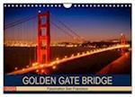 GOLDEN GATE BRIDGE Faszination San Francisco (Wandkalender 2024 DIN A4 quer), CALVENDO Monatskalender