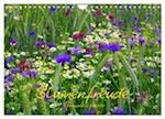Blumenfreude Schweizer Kalendarium (Wandkalender 2024 DIN A4 quer), CALVENDO Monatskalender