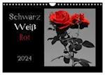 Schwarz-Weiß-Rot (Wandkalender 2024 DIN A4 quer), CALVENDO Monatskalender