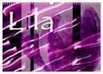Lila (Wandkalender 2024 DIN A3 quer), CALVENDO Monatskalender