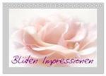 Blüten Impressionen (Tischkalender 2024 DIN A5 quer), CALVENDO Monatskalender