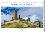 Romantische Ruinen (Tischkalender 2024 DIN A5 quer), CALVENDO Monatskalender