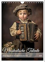 Musikalische Talente (Wandkalender 2024 DIN A4 hoch), CALVENDO Monatskalender
