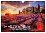 Provence Urlaubsträume (Wandkalender 2024 DIN A4 quer), CALVENDO Monatskalender