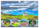 Schottland - Magische Landschaften der Highlands (Wandkalender 2024 DIN A4 quer), CALVENDO Monatskalender
