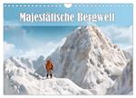 Imposante Bergwelt (Wandkalender 2024 DIN A4 quer), CALVENDO Monatskalender